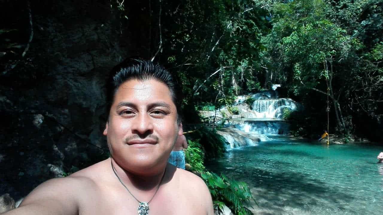 Alfonso at the Waterfalls