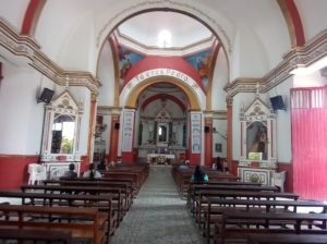 Inside the Pochutla Church